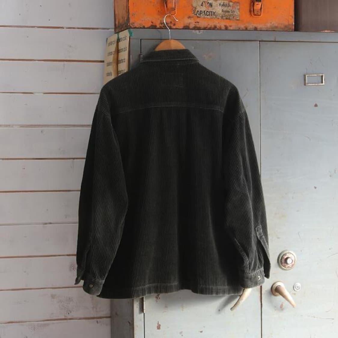 (착용컷) 컨버스 코듀로이 집업 자켓 (M) 상품이미지4
