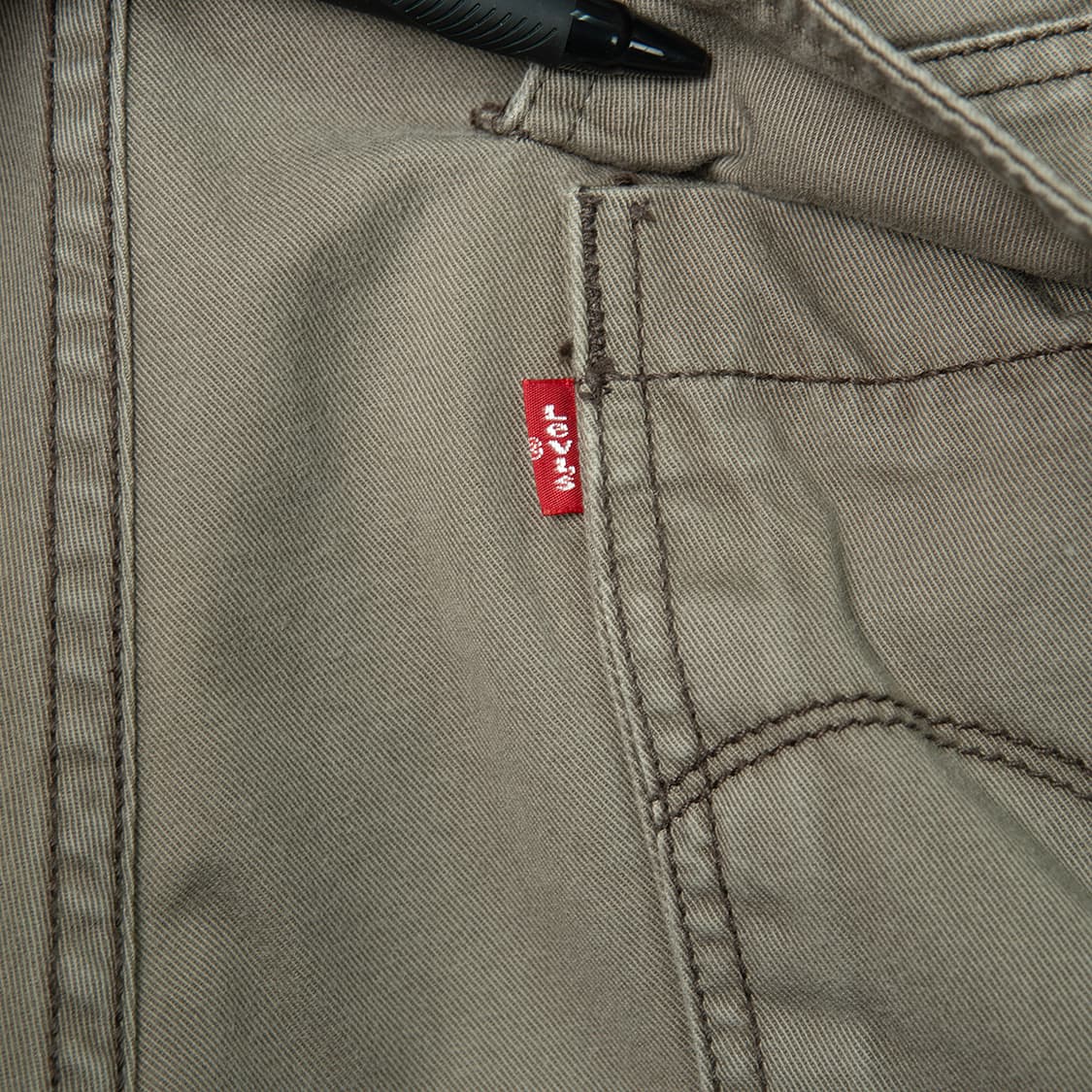 [32] 00s 리바이스 워크웨어 카고팬츠 올리브 MB-1351  상품이미지7