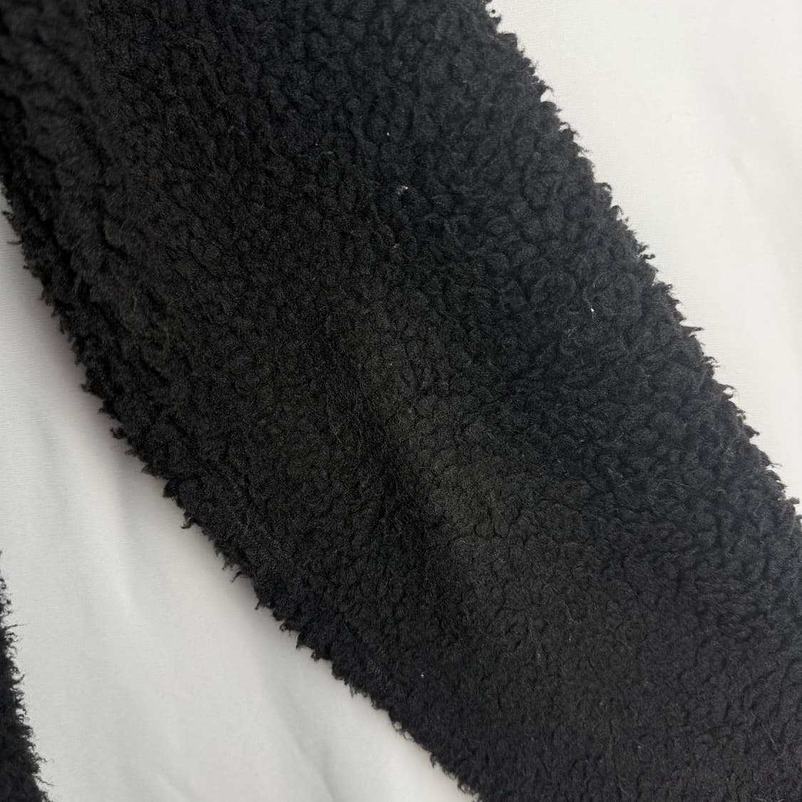 S) 내셔널지오그래픽 양털 셰르파 봄버 자켓 블랙 상품이미지8