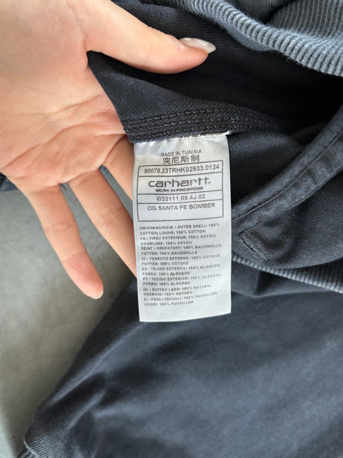 Carhartt WIP 칼하트 WIP 클라크 트윌 OG 산타페 자켓 상품이미지5