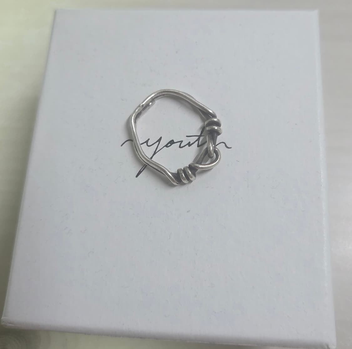 유스 트위스트 커넥티드 링 18호 상품이미지1