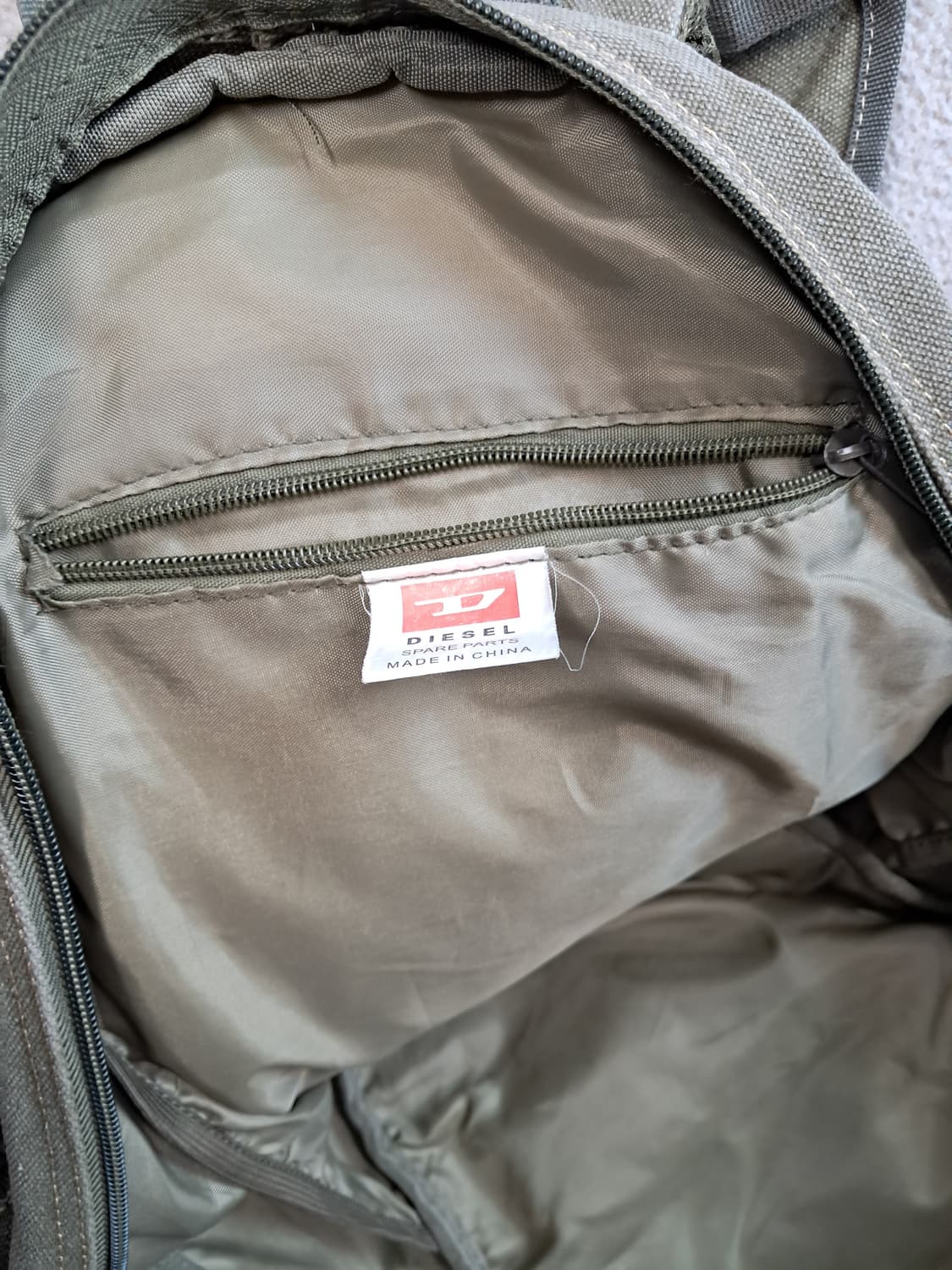 디젤90s 캔버스 밀리터리 백팩 상품이미지9