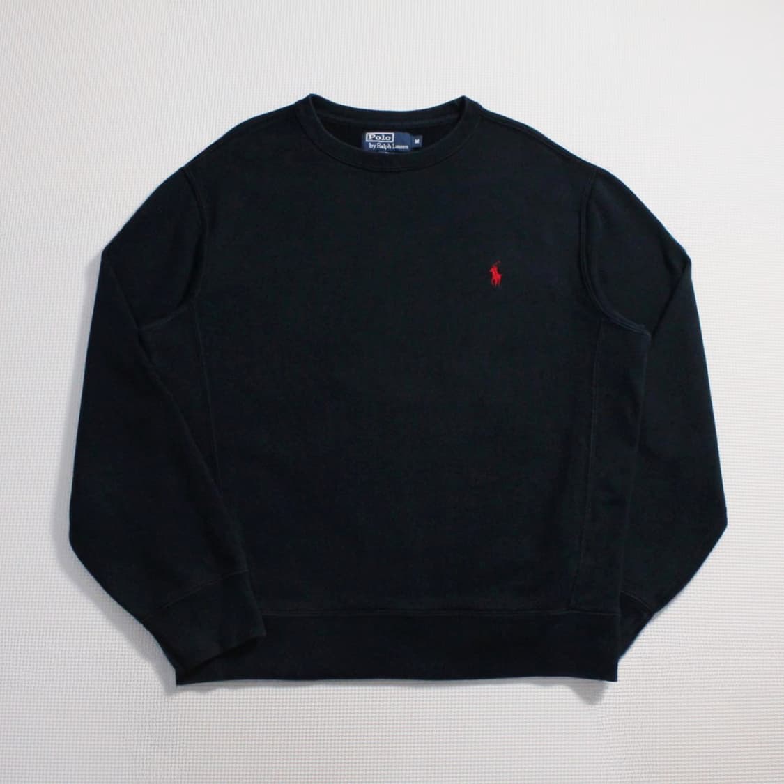 Polo 폴로 랄프로렌 기모 블랙 맨투맨 ( 남녀공용 ) 상품이미지1
