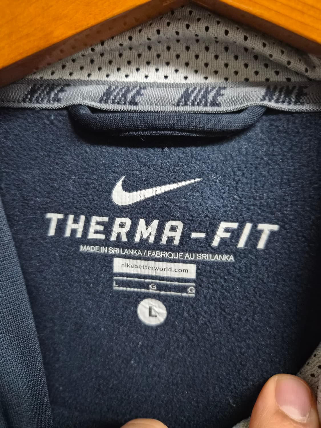 해외 L) 나이키 써마핏 USA 성조기 후드티 팝니다 상품이미지5