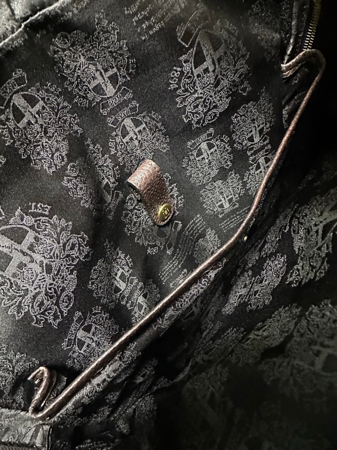 닥스 브라운 가죽 백팩 상품이미지6