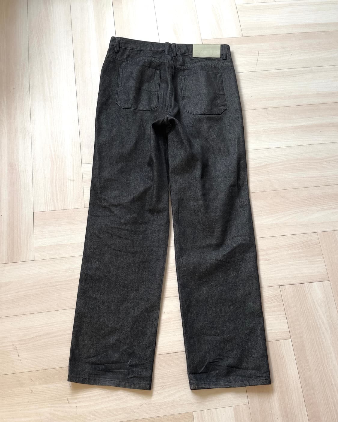 [SATUR] black denim pants 상품이미지7