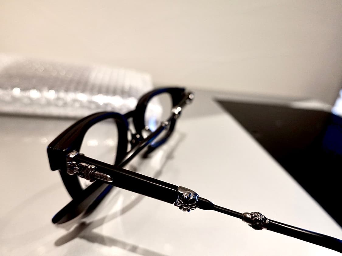 크롬하츠 덕버터 맷블랙 MBK 안경 상품이미지6