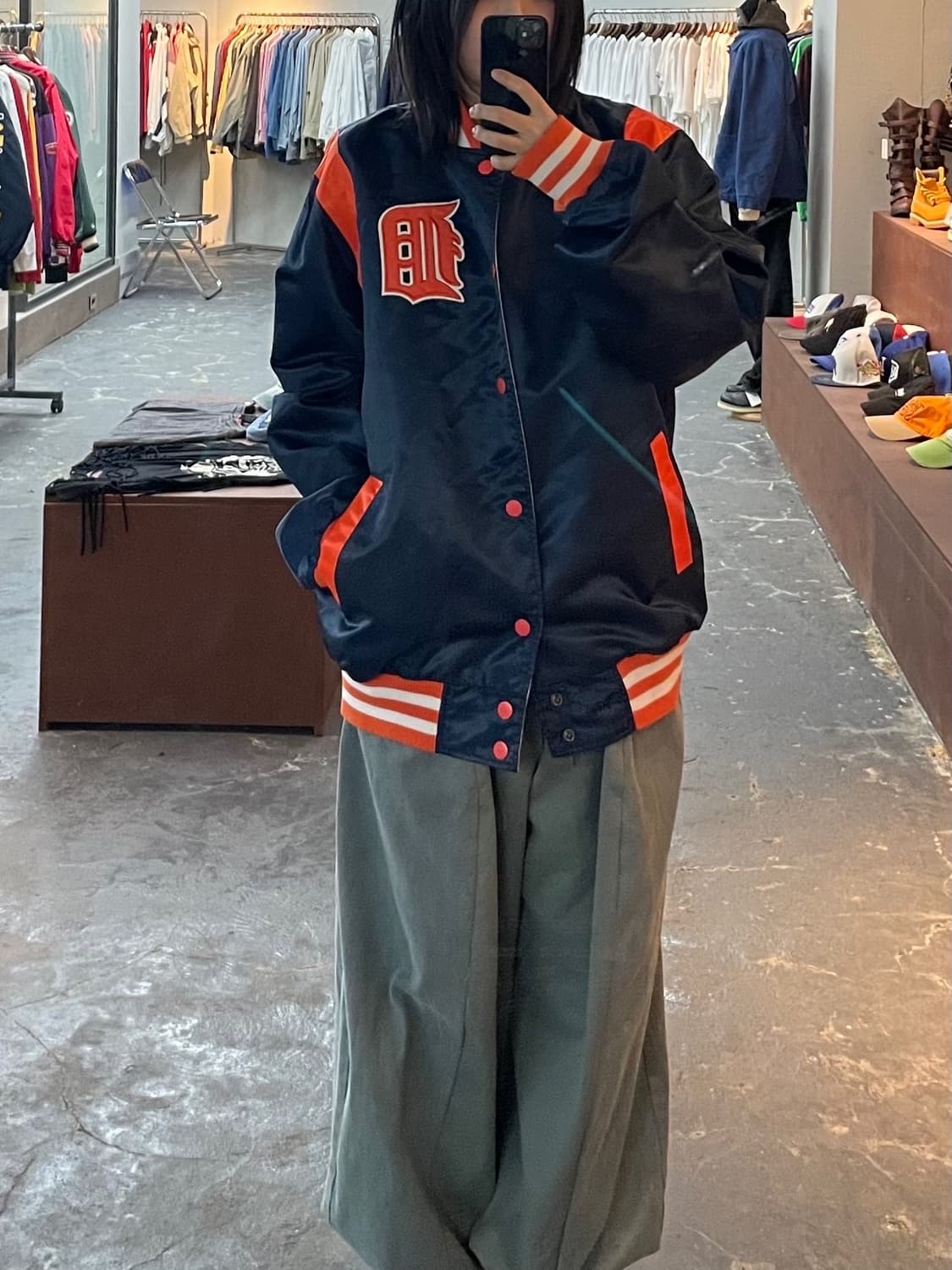 MLB 리버시블 바시티 자켓 H1146 상품이미지1