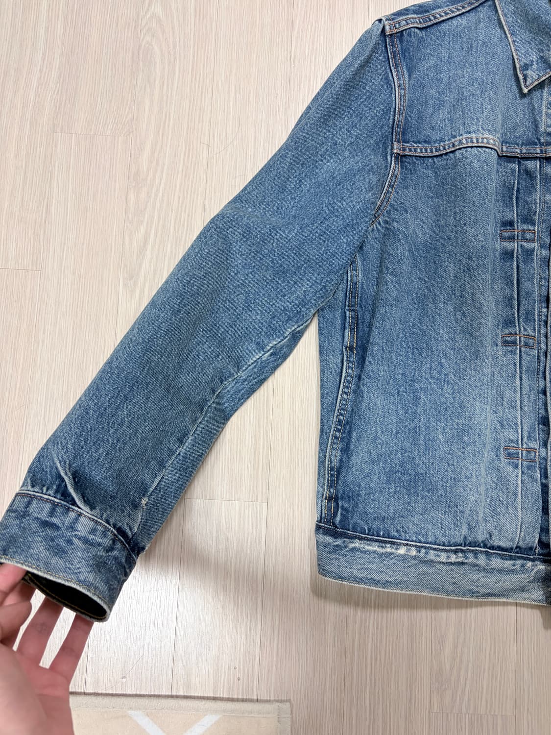 리바이스 1세대 데님자켓, 타입1 m사이즈 상품이미지2