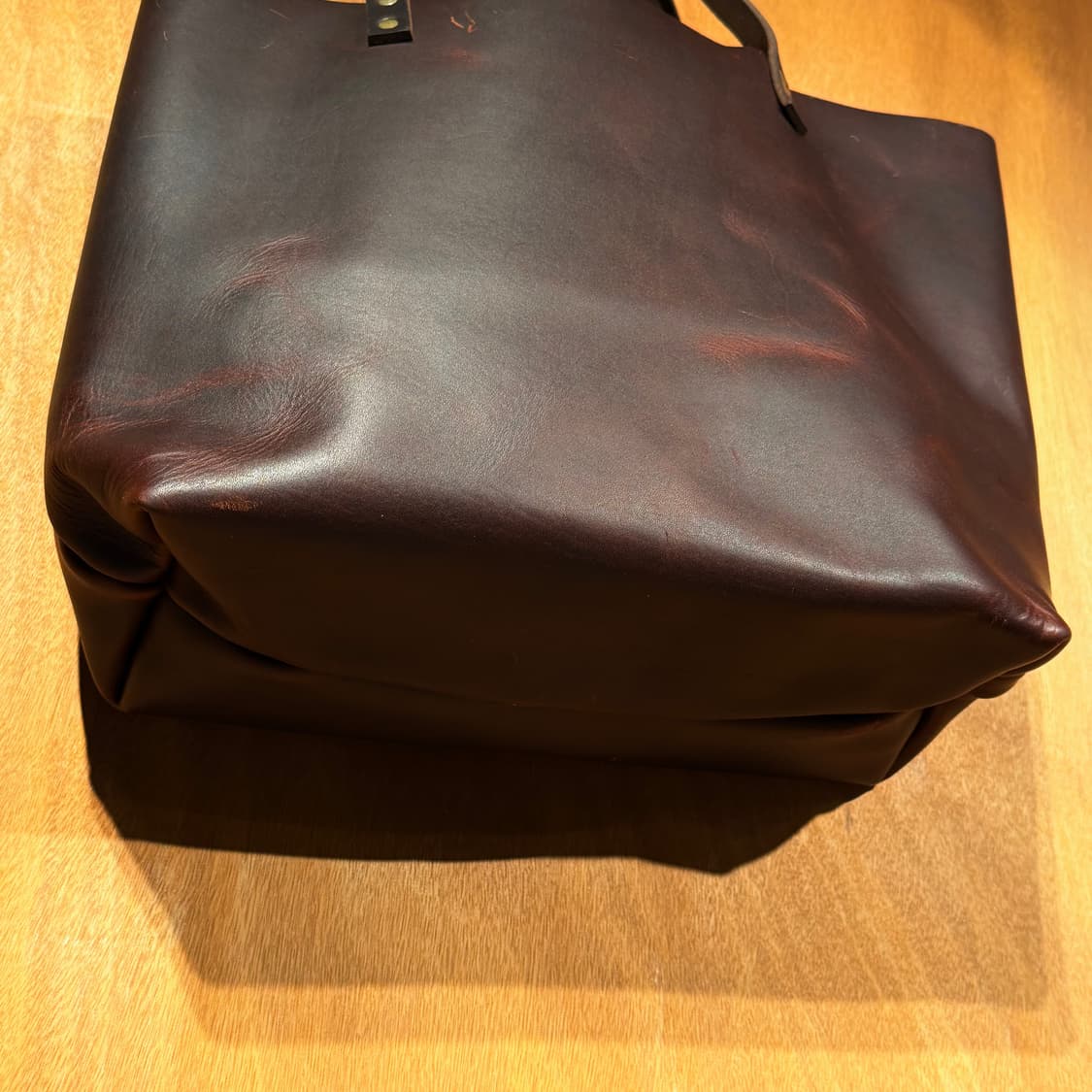 USA 포틀랜드 레더 풀그레인 레더 토트백 소가죽 상품이미지8