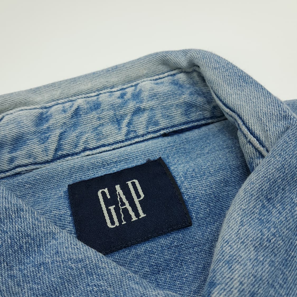 CN776 XL GAP 갭 데님 긴팔 셔츠 상품이미지4
