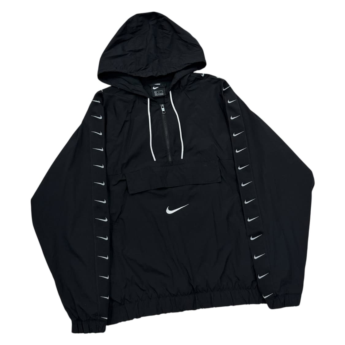 나이키 사이드라인 스우시 우븐 아노락 자켓 블랙 XL 105 상품이미지2