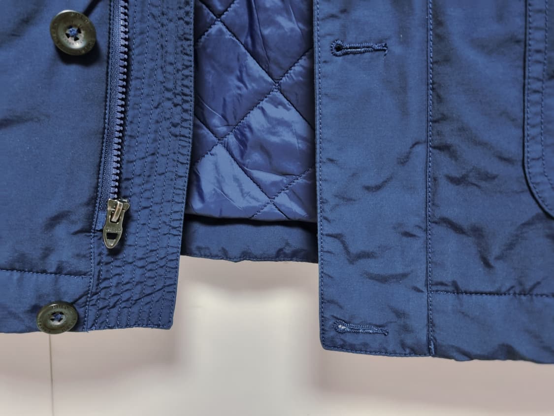 여성 청소년 폴로 랄프로렌 네이비 우븐 후드 자켓 안감 다이아몬드 퀼팅 상품이미지5