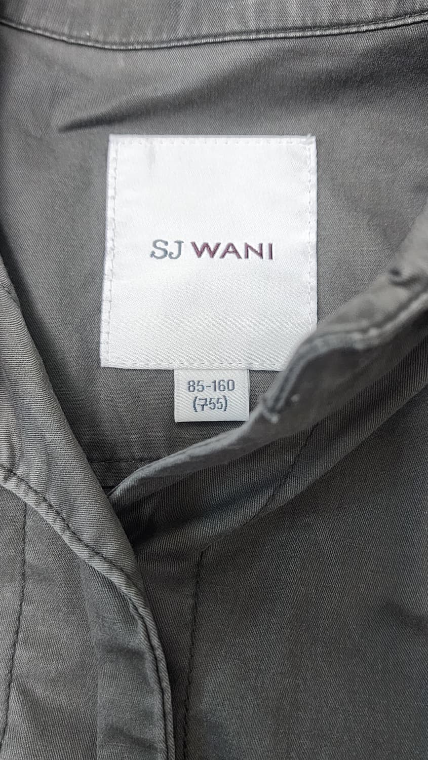 SJ WANI 카키색 셔츠 55사이즈 상품이미지3