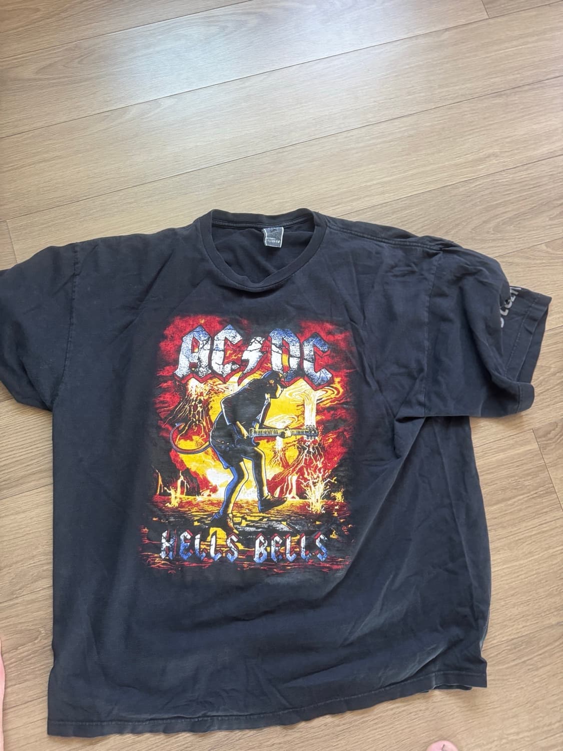 00vintage AC/DC Hells Bells Staff 티셔츠 상품이미지1