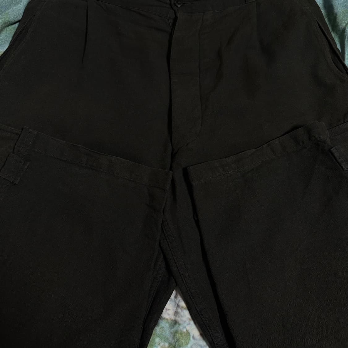 [3]코모리 프랑스군 M47 블랙 6포켓 카고팬츠 상품이미지8