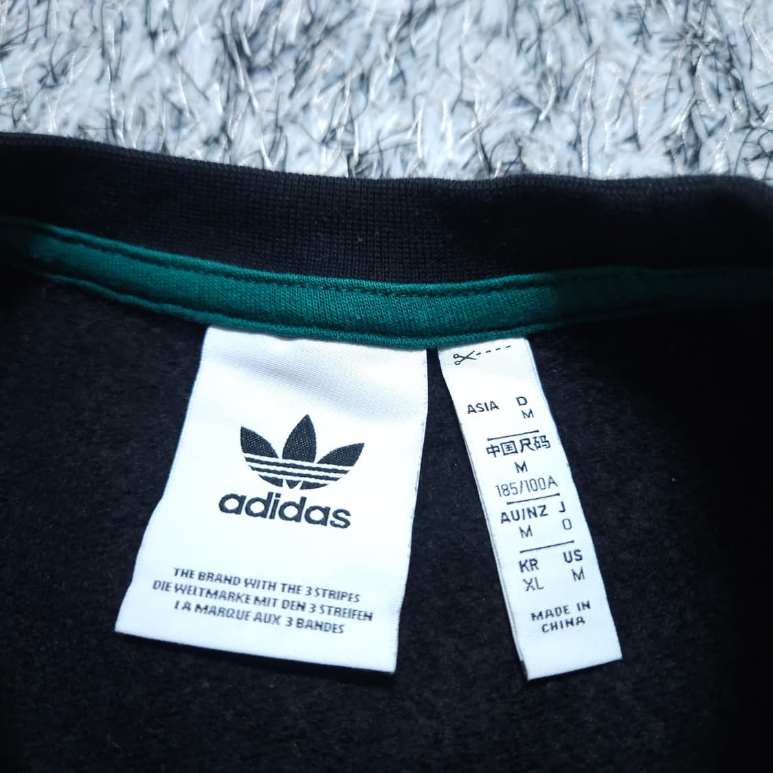 아디다스) XL 남자 기모 크루맨투맨 / 왕눈이샵 상품이미지8