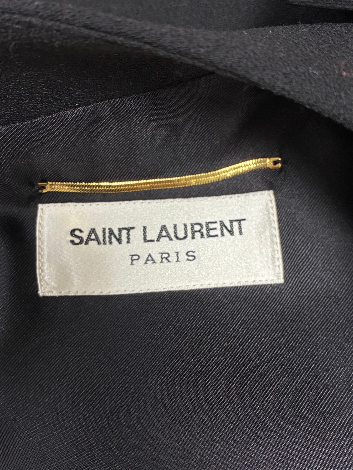Saint Laurent mini black dress 생로랑 정품 상품이미지3