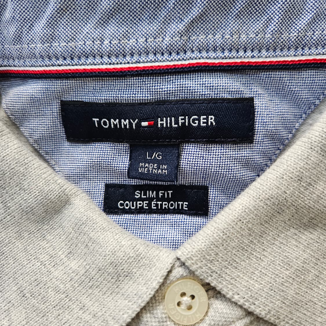 L 타미힐피거 루즈핏 카라 반팔티 0409Y 상품이미지3