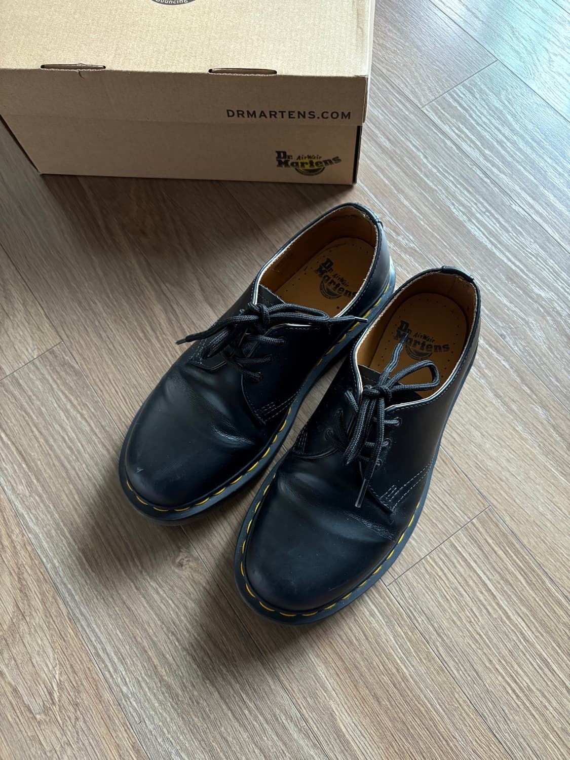 닥터마틴 1461 스무스 블랙 US7 상품이미지1