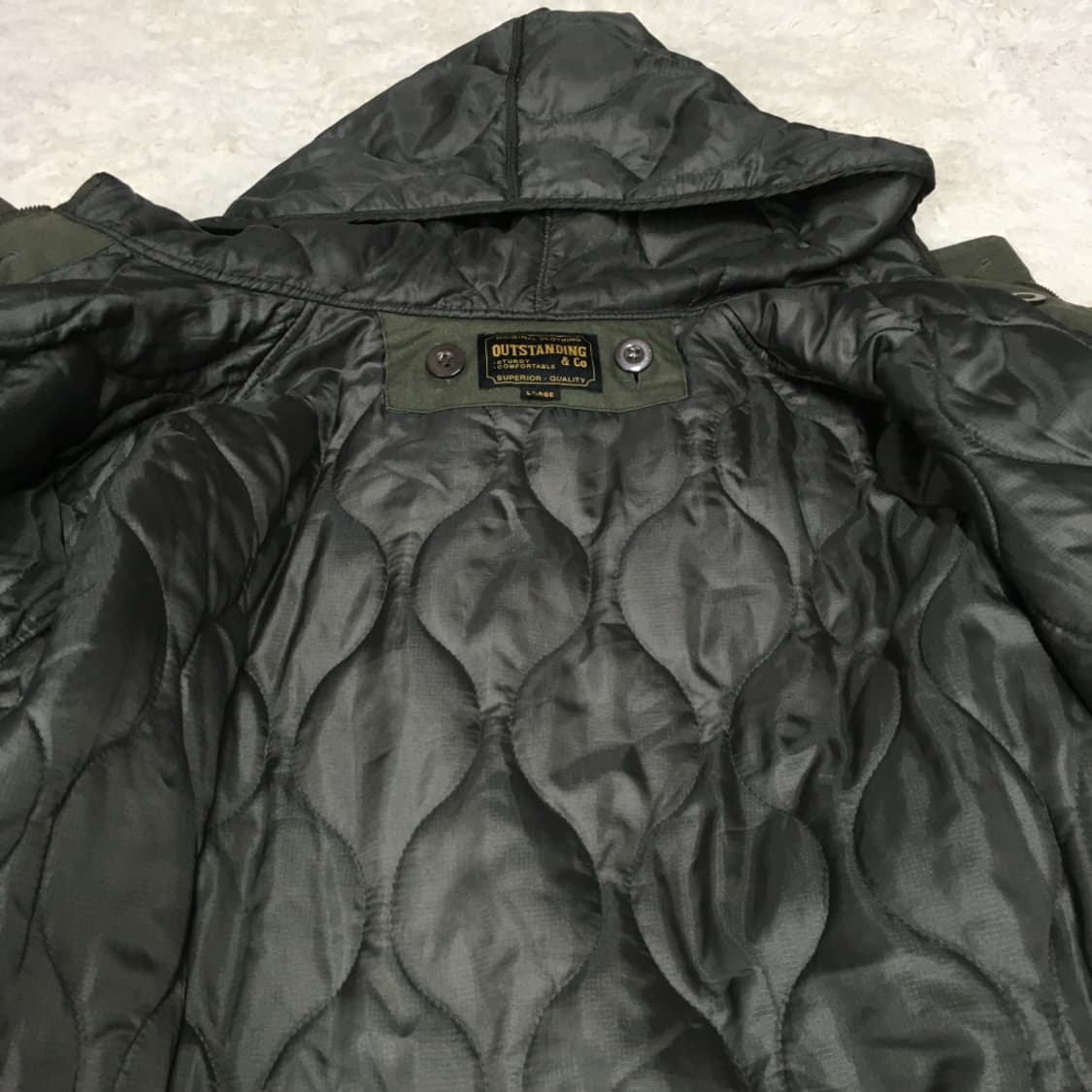 아웃스탠딩 피쉬테일 후드파카 BB20 상품이미지3