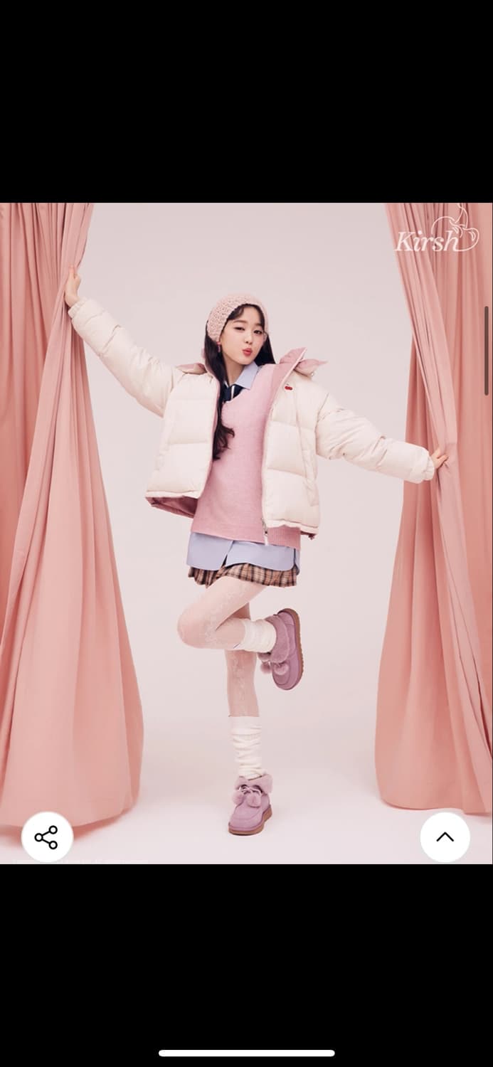 키르시 양면 덕다운 숏패딩 상품이미지1