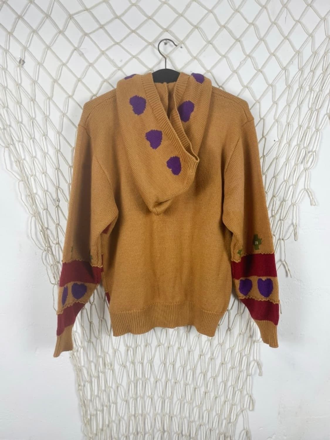 키치 하트 패턴 후드 상품이미지5