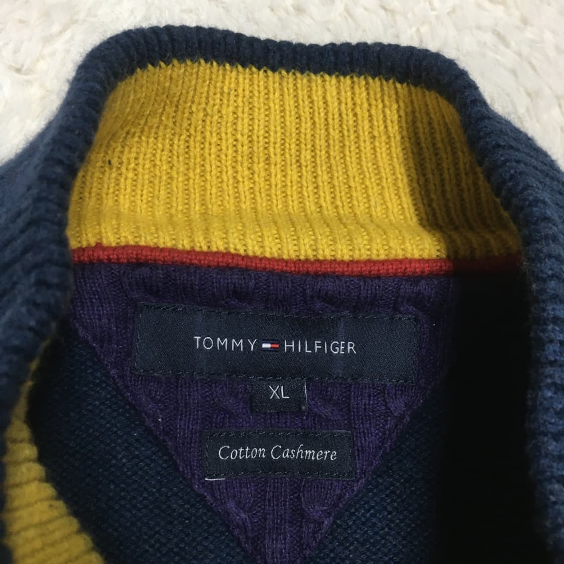 타미 하프집업 니트 CC05 상품이미지2