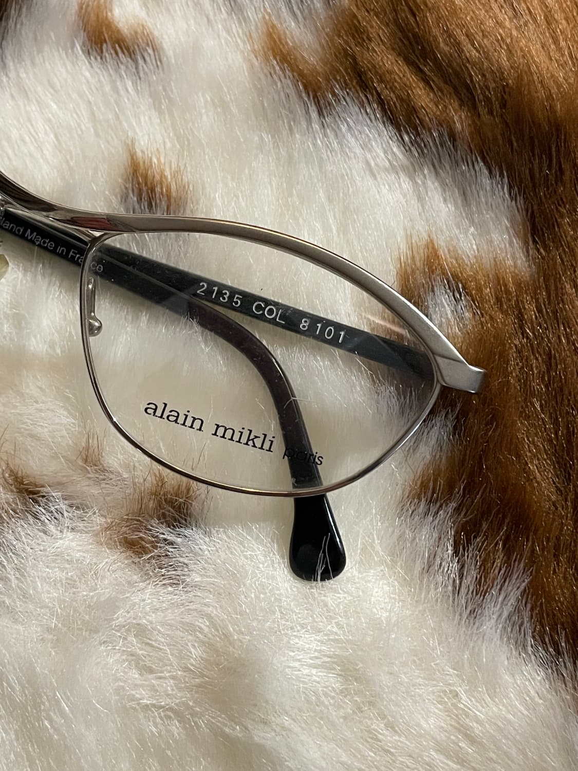 alain mikli 실버 프레임 안경 상품이미지2