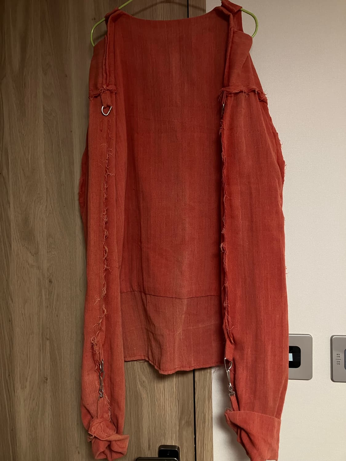 Jimsinn 히데 그런지 면 니트 상품이미지3