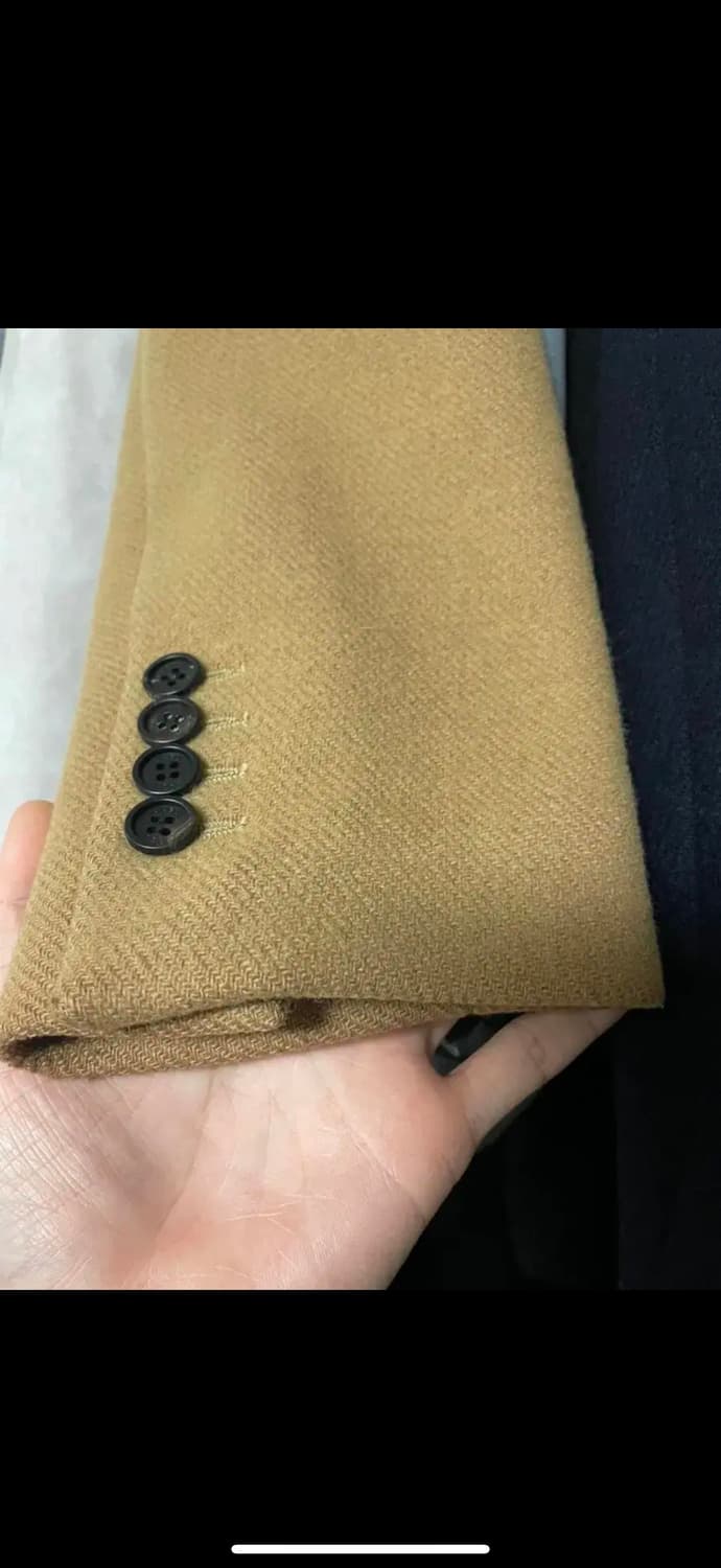 MNGU 더블코트 카멜 상품이미지4
