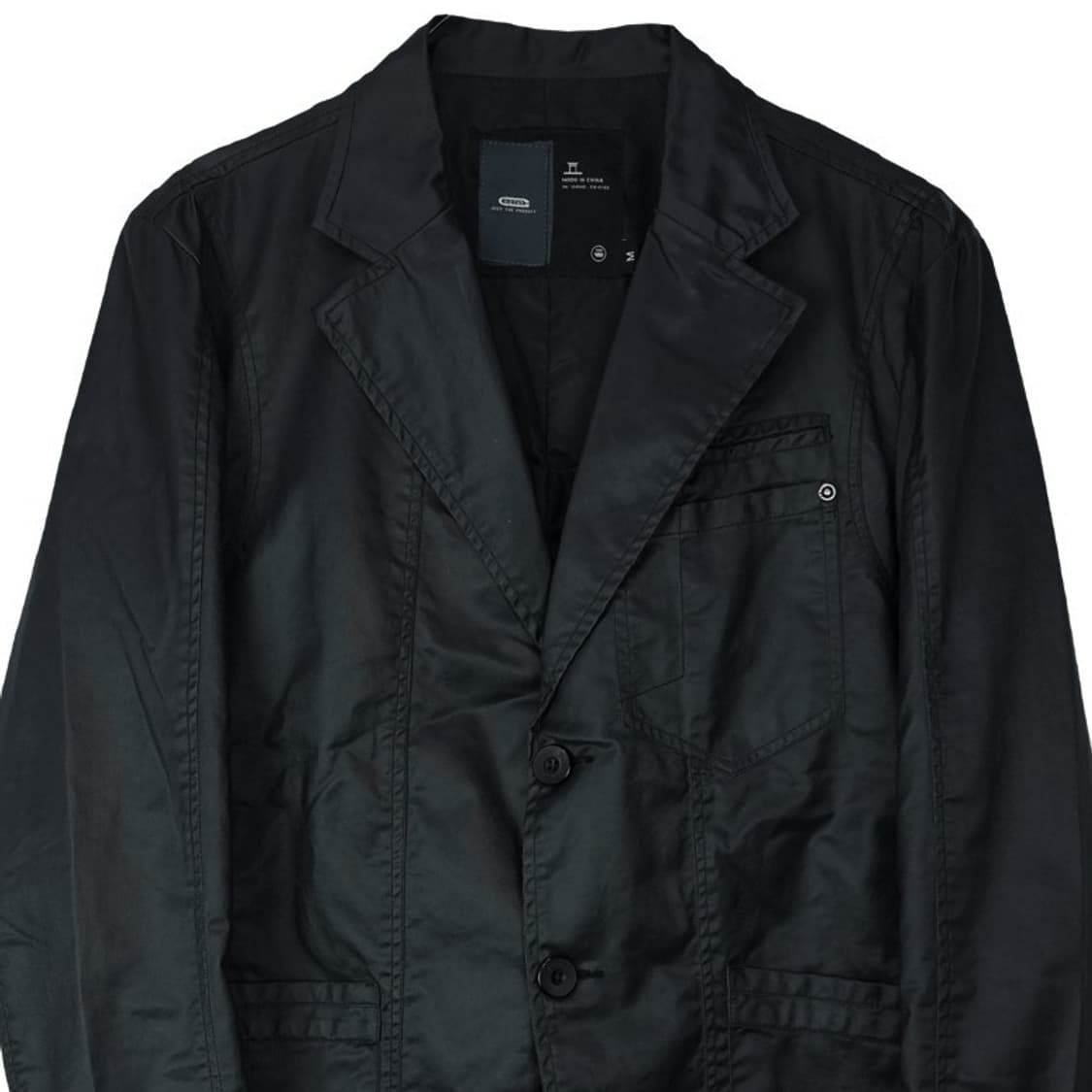 [지스타 로우] 투버튼 코팅 블레이저 자켓 M17965 상품이미지4