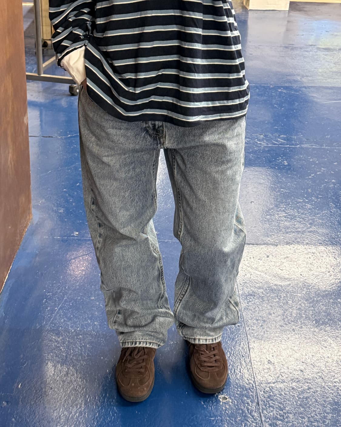 Lee 리 연청 데님 팬츠 상품이미지1