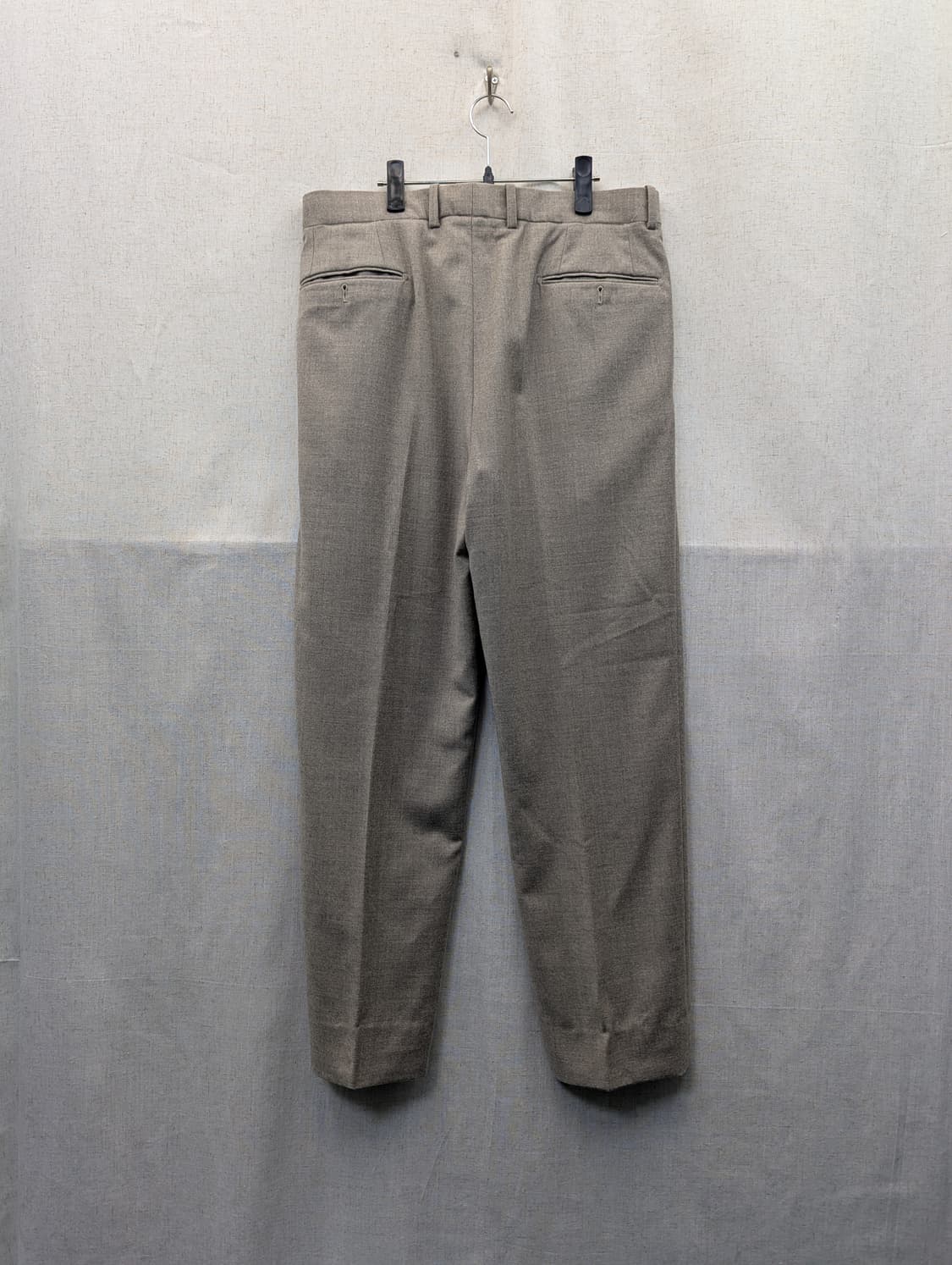 Lanvin 베이지 핀턱 슬랙스 팬츠 상품이미지2