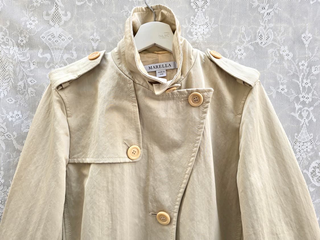 마렐라 나일론 트렌치 코트 (made in italy) 상품이미지2