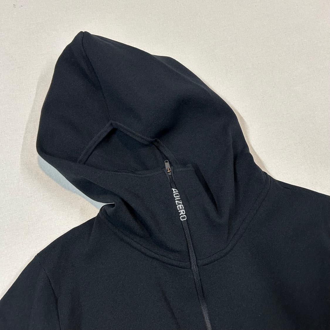 XL) 아디다스 아디제로 니트 후드 집업 블랙 상품이미지5