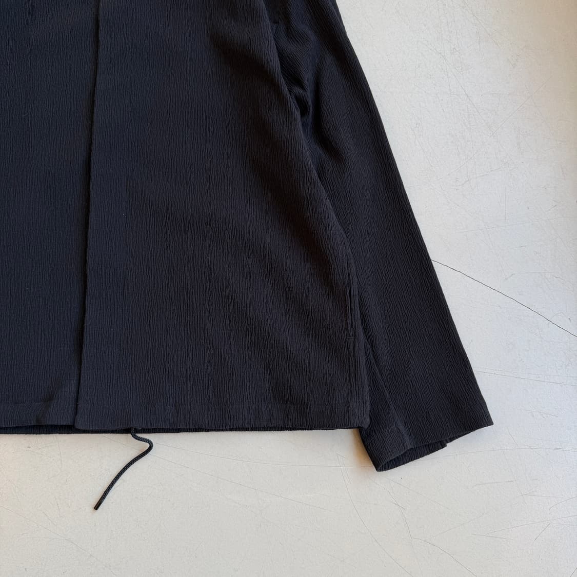 솔리드 옴므 플리츠 셔츠 자켓 상품이미지3