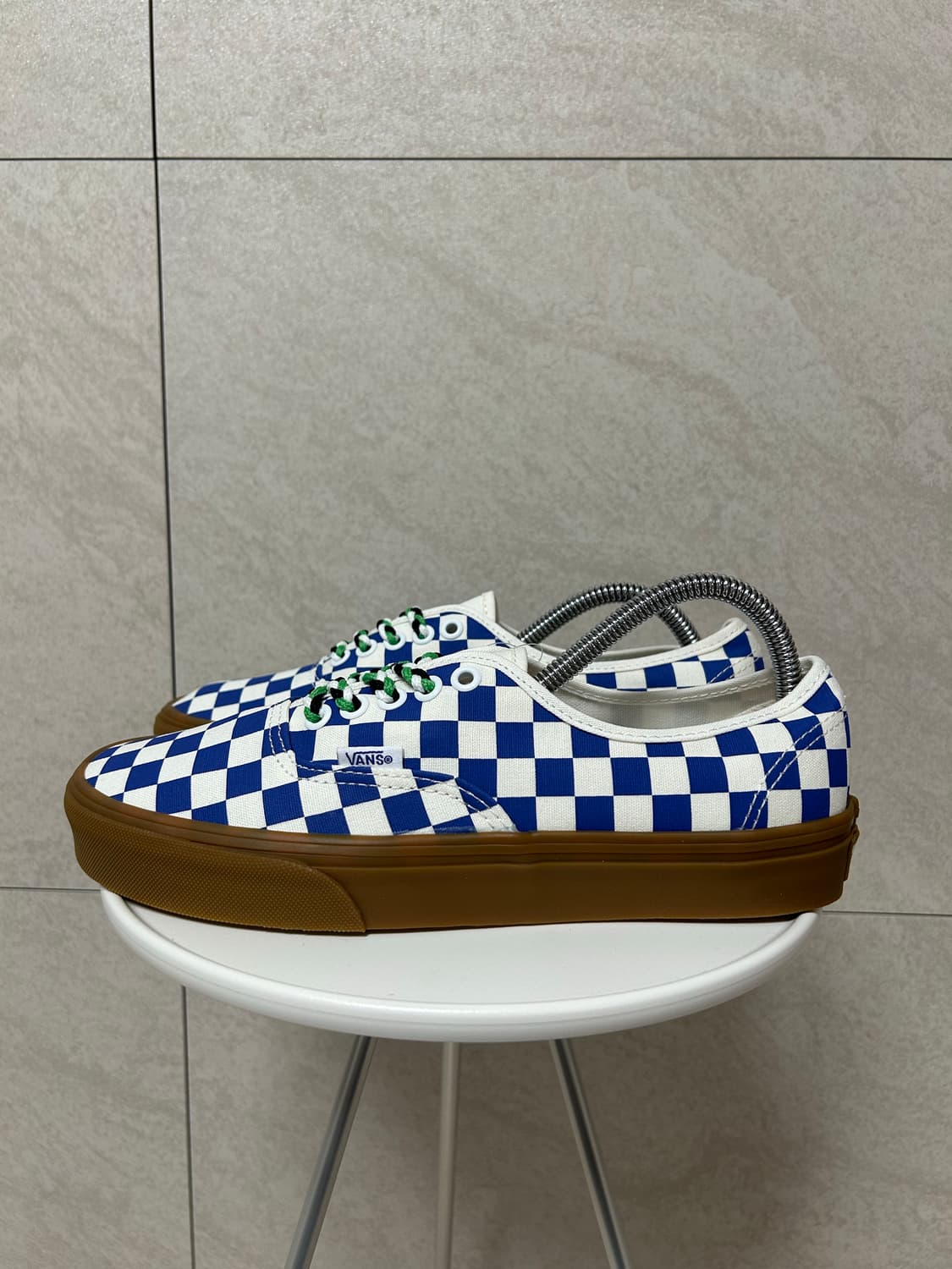 (255) 반스 어센틱 체커보드 검솔 상품이미지2