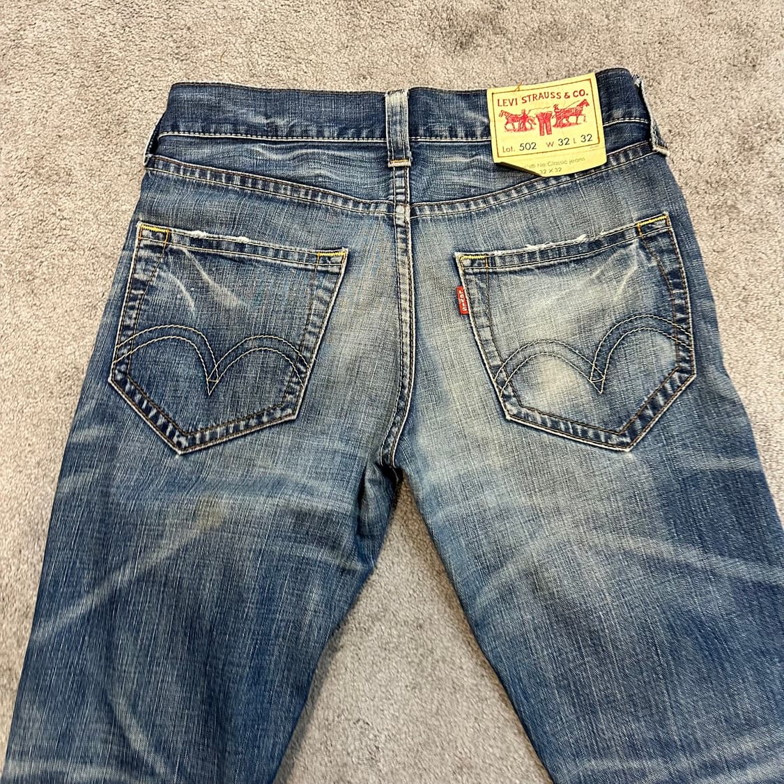 리바이스502 클래식 테이퍼드핏 데님 팬츠(32) 상품이미지8