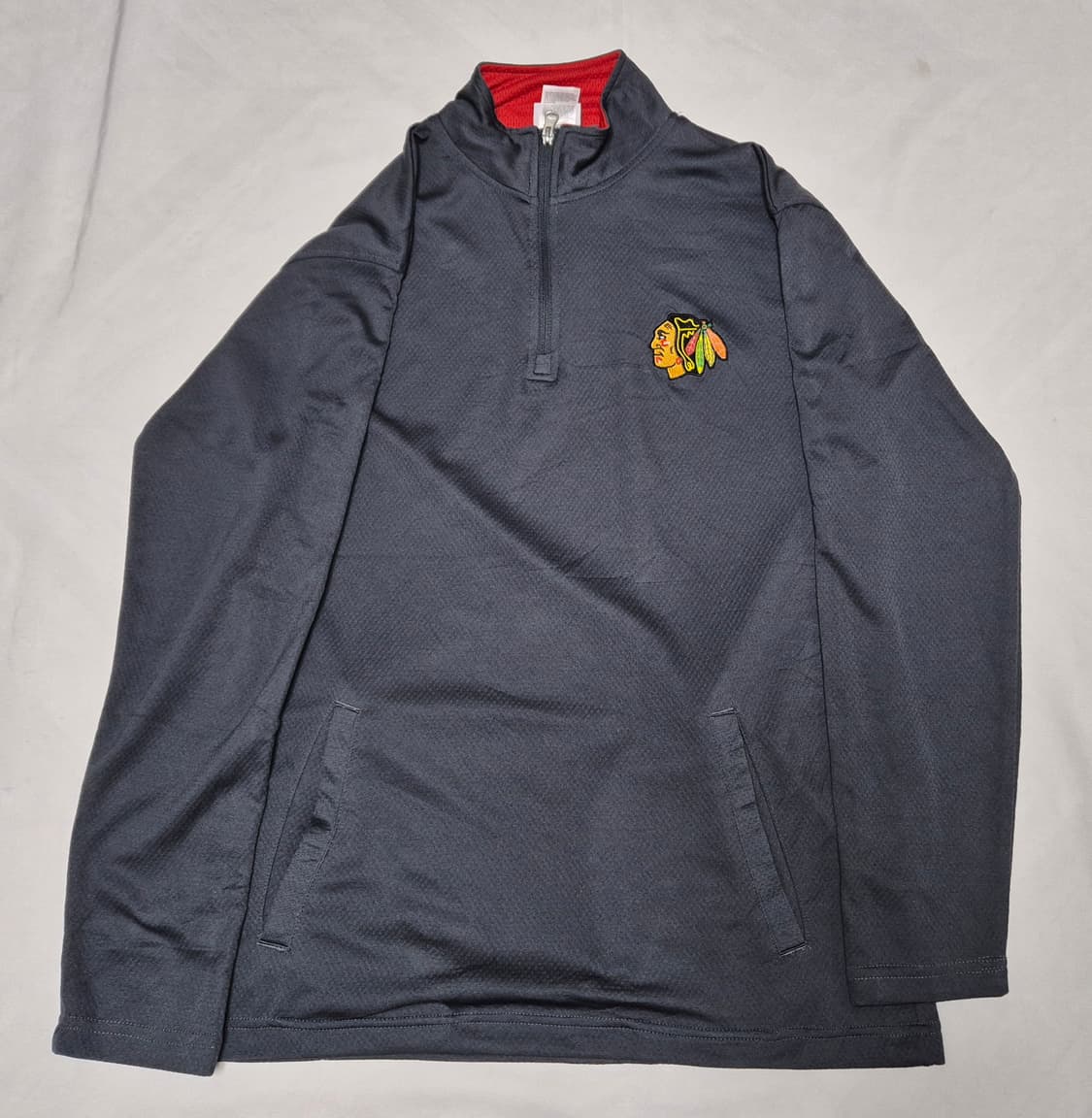 시카고 블랙 호크스 반집업 상의 팝니다  상품이미지1