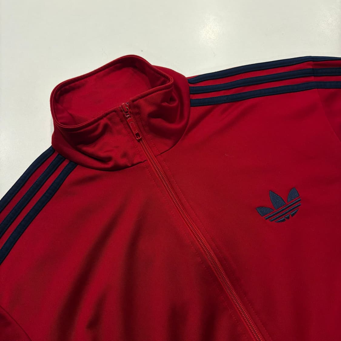 [100] 아디다스 파이어버드 져지 트랙탑 네이비 레드 D339 상품이미지3