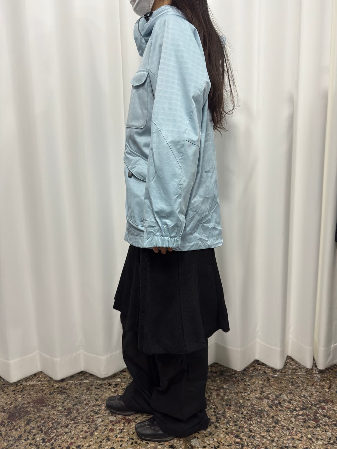 estivo soft blue hood jacket 상품이미지5