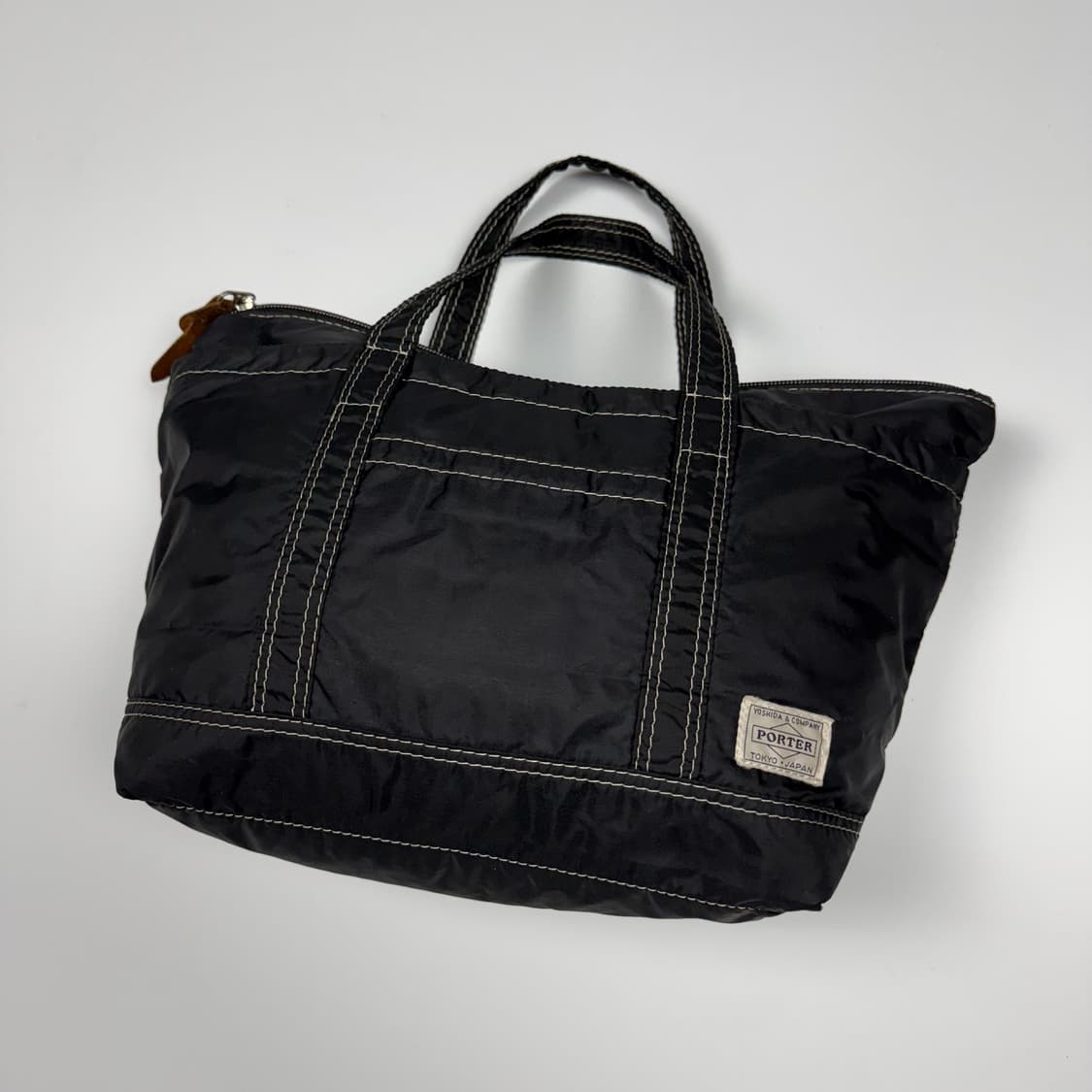 요시다포터 리프 토트백 블랙 상품이미지2