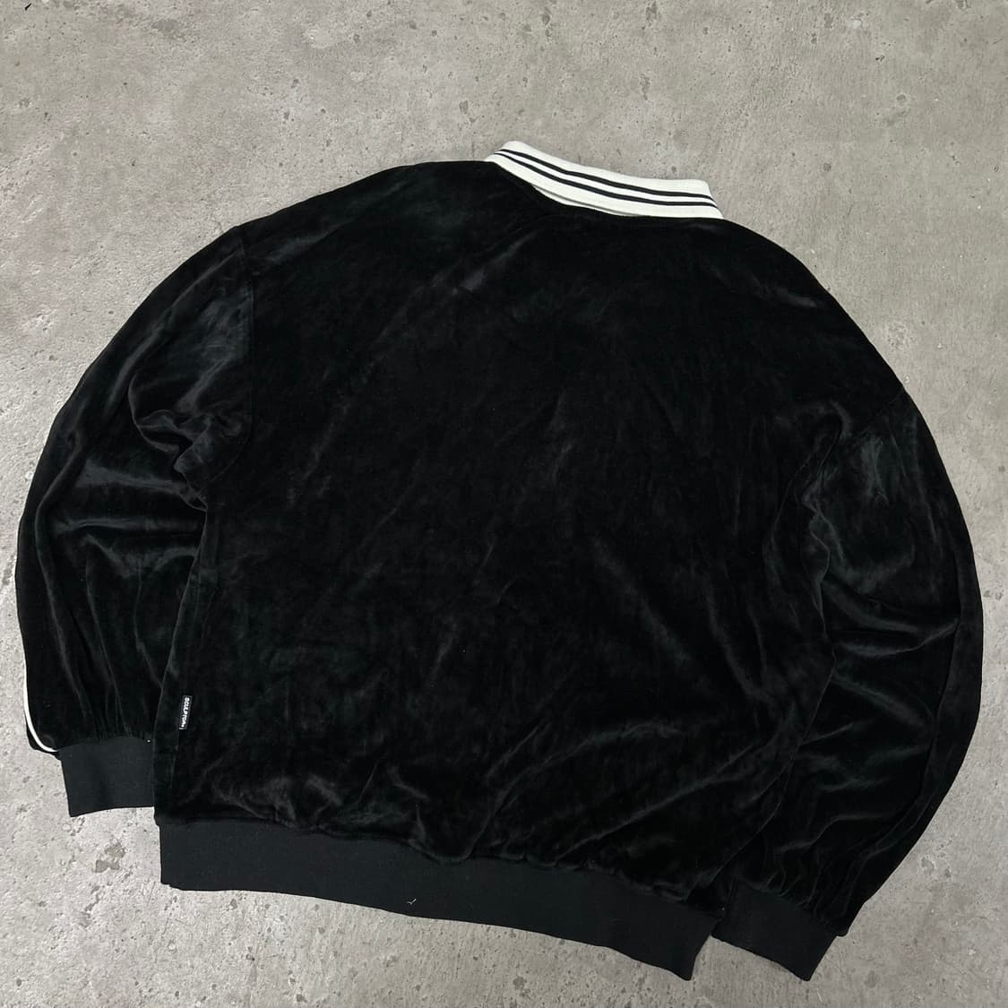 스컬프터 벨루어 벨벳 긴팔 져지[1595] 상품이미지6