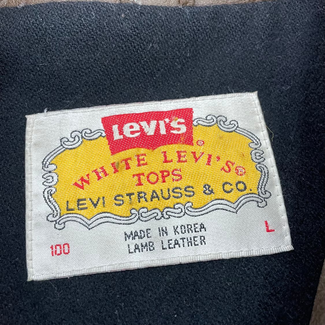 리바이스 양가죽 스포츠 자켓 상품이미지3