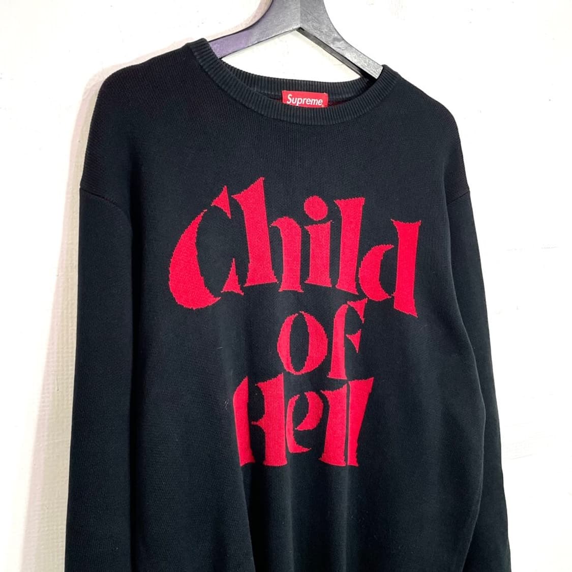 슈프림 레터링 니트 상품이미지4