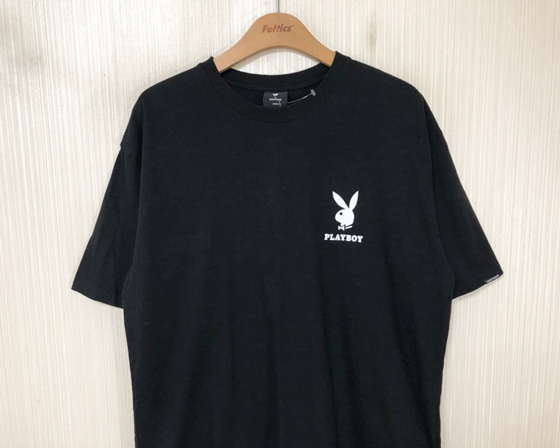 세인트페인(Saintpain)X플레이보이(Playboy) 버니 티셔츠 L 상품이미지3