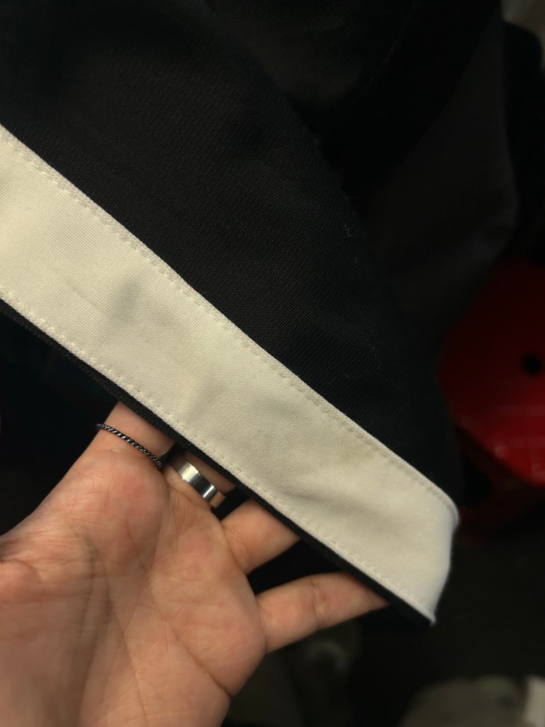 나이키 블랙 화이트 사이드라인 져지 m 상품이미지6