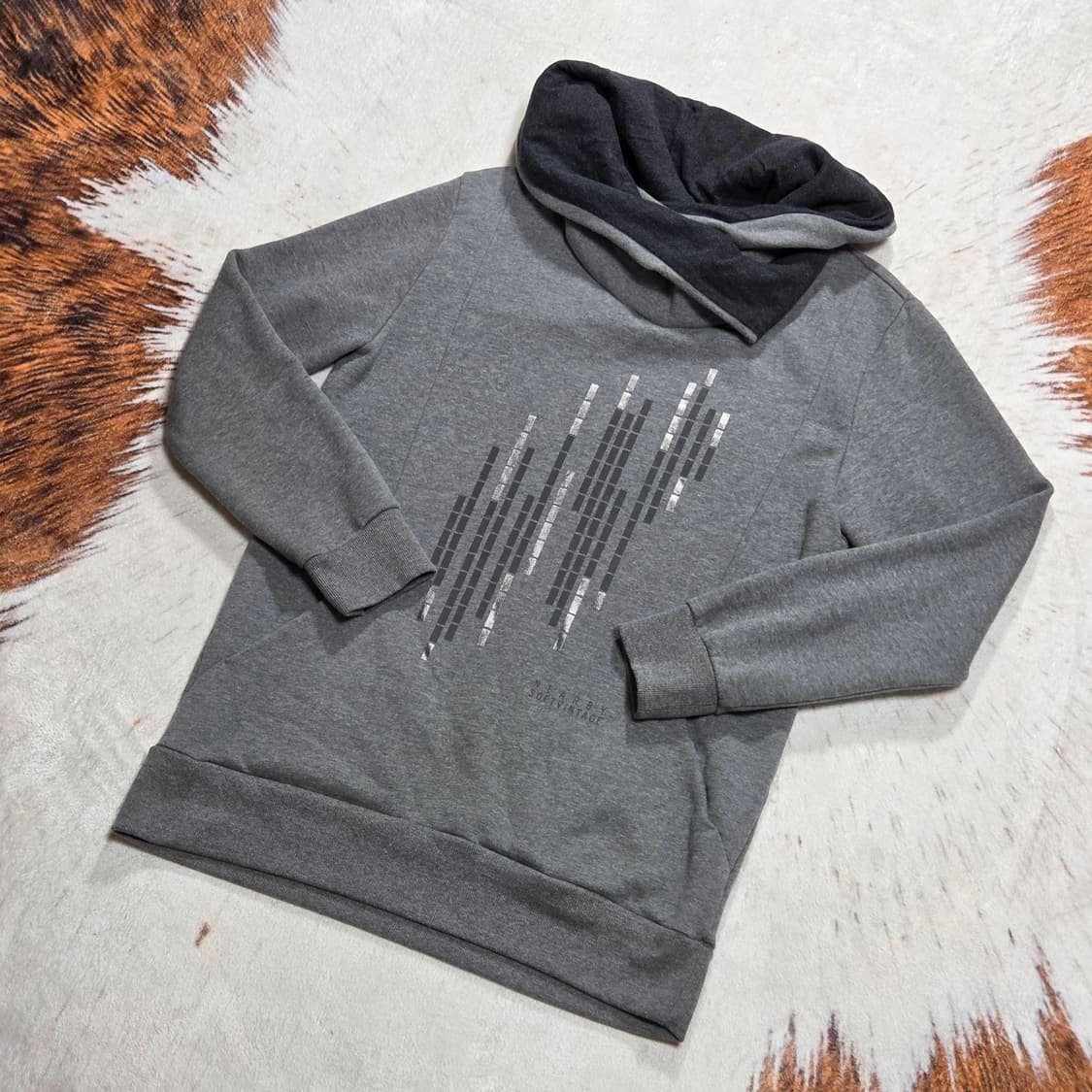 TBJ 하이넥 그레이 맨투맨 상품이미지1