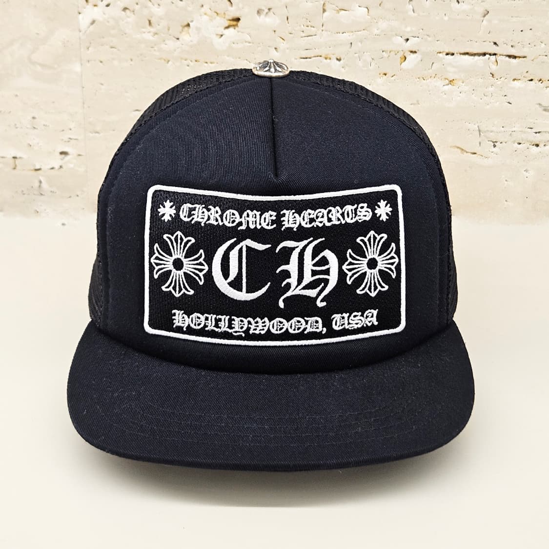 [OS] 미사용 크롬하츠 할리우드 볼캡 블랙 B1213C149 상품이미지1